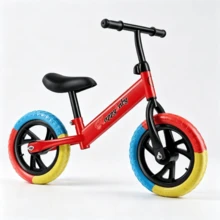 Kids Balance Bikes - Red - View 1