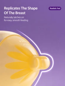 Philips Avent 1pc Nipple Shield Silicone Nipple Shield For Breastfeeding With Carry Case Ultra-Thin Super-Soft, Flat Or Inverted Nipples, Protect Damaged Nipples - Multicolor - View 3