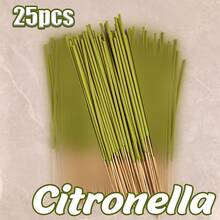 Lemongrass Incense Sticks, Fresh Lemon Herbal Scent, Releases Sweet-Sour Lemon Top Notes + Warm Herbal Base Notes When Burning, Non-Irritating, Non-Cloying, Natural And Comfortable Fragrance, Quickly Dispels Indoor Odors, Fills Space With Freshness, Creates A Refreshing Home Environment. Stable Burning For 30 Minutes, Long-Lasting Fragrance. - Refreshing Lemongrass Incense Sticks - View 12