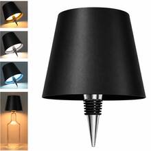LED Portable Direct Plug-In Wine Bottle Lamp, USB Rechargeable, Adjustable Color Temperature, Stepless Dimming, Touch Switch, Wireless Desk Lamp, Modern Home Decor, Suitable For Living Room/Bedroom/Dining Room/Kitchen/Bathroom - Bottle Lamp - View 21