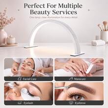 Crystal Nail Lamp, Portable LED Desktop Light, Easy To Install, USB Plug, Nail Beauty Salon Work Light, Crystal Decoration Professional Table Lamp - USB Plug - View 5
