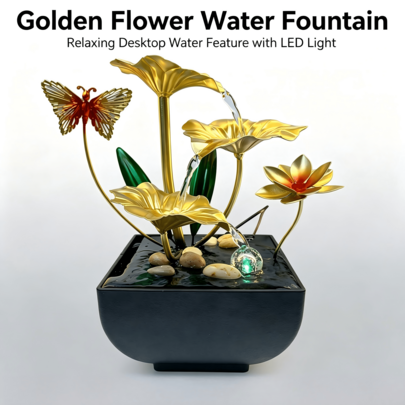 Creative Circular Flowing Desktop Decoration, Luxury Ironwork Tabletop Ornament, Modern Simple Decorative Piece For Home Decor, Living Room, Office Desk & Indoor Display