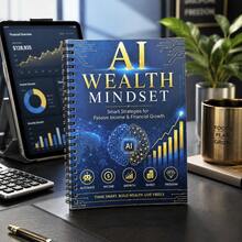 Panduan Kreatif Penghasilan Online ChatGPT AI, Sampul Robot Futuristik, Buku Panduan Inspirasi untuk Kreator, Pelajar, dan Pekerja Digital, Buku Catatan Hardcover Penghasilan Sampingan ChatGPT AI, Sampul Robot Dolar Gaya Teknologi, Tutorial Monetisasi Usaha Sampingan Online, Perencana Kekayaan Kewirausahaan Bisnis, Hardcover Laminasi Matte, Tahan Air, Tahan Gores, Tebal, Tidak Luntur - B-Berwarna-warni - View 2