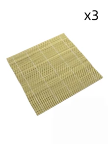5 件装竹制寿司制作套件 - 寿司模具、寿司卷垫、寿司海苔皮 - 彩色 - 查看 8