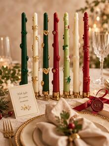Long Stem Candle Silicone Mold, Straight Tapered Candle Holder Shape, Perfect For Decorative Dinner Candles, Wedding Centerpieces And Christmas Candle Making - Long Taper Candle Silicone Mold - View 3