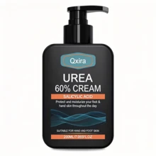 Qxira 60% Urea & Salicylic Acid Hand & Foot Repair Cream, For Dry Cracked Heels, Removes Dead Skin & Calluses, Intense Moisturizing For Rough Peeling Skin, Suitable For All Skin Types, 200ml - 200 Ml - View 8