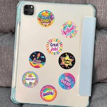 500pcs/Roll, Gift & Craft Decorative Stickers, 10 Inner-Lined Balloons, Rainbow Encouragement/Reward Patterns, Halloween & Christmas Gift Wrapping Labels, For Adult Manuals, Journals, Scrapbooks Decoration Only, Not A Toy, Not Suitable For Children Under 14 - Adult Stickers - View 6