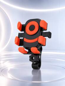 Motorcycle Phone Holder 6-Claw 360° Rotating Anti-Shake Bicycle Phone Mount Universal Shock-Absorbing ABS Phone Bracket Handlebar And Rearview Mirror Mount Suitable For Bicycle, Scooter, Electric Bike, Lightweight Motorcycle, Motorcycle, GPS Navigation, Motorcycle Accessories - A - View 16