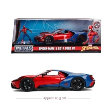 Simba Jada 1:24 Scale 2017 Sports Car Die-Cast Model With Figure, Metal Vehicle Collectible, Display Model - Multicolor - View 11