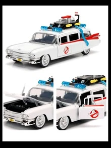 Simba Model Die-Cast Mobil Station Wagon Klasik Amerika Skala 1:24 dari Jada Toys, Ornamen Pajangan Kendaraan Koleksi Logam - MultiWarna - View 3