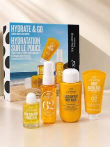 Sol Hydrate & Go Mini Body Care 4 Piece Set,Brazilian Play Body Wash 3 Fl.Oz,Bum Bum Body Firmeza Oil 0.4 Fl.Oz,Body Badalada Vitamin - Infused Lotion,Cheirosa 62 Perfume Mist 1 Fl.Oz - 62號洗護四件套 - 查看 5