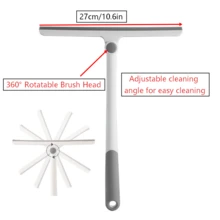 1/2pcs Professional Grade Wide Seamless Glass Squeegee - Durable Multi-Purpose Glass Scraper Suitable For Shower Doors, Car Windows, Tile Walls - Efficient Household Cleaning Tool, Window Cleaning Tool - A - View 16