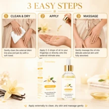30ml Intimate Essential Oil, 100g Intimate Soap, Plant Extract, Firming And Moisturizing Intimate Area, Improving Laxity And Dullness, Returning To Youthful Days, Personal Health Care - Yellow - View 8