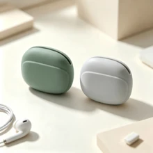 Silicone Soft Shell Earphone Storage Bag, Earbud Storage Pouch, Travel Essential, Travel Accessory, Charger Storage Bag, Office Essential, Data Cable Storage Bag, Electronic Cable Organizer, Lightweight, Large Capacity, Portable Accessory - Multicolor - View 17