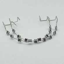 Color Rhinestone Clip-On Tooth Grillz, Sparkling Teeth Brace Mouth Jewelry, Teeth Decor For Hip Hop, Party, Holiday & Daily Wear, Multiple Colors Available. - Multicolor - View 8
