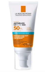La Roche Posay Anthelios UVMune 400 Crema Solare Hidratante per Pelle Sensibile Senza Profumo SPF 50+ - Bianco - Visualizzare 4