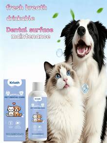 Pet- Oral Rinse For Daily Teeth Cleaning And Fresh Breath, Helps Pets Maintain Good Oral Health, Great Palatability And High Acceptance, Suitable For Home And Travel, Convenient And Quick, Practical Gift For Family And Friends - 100ml - View 2