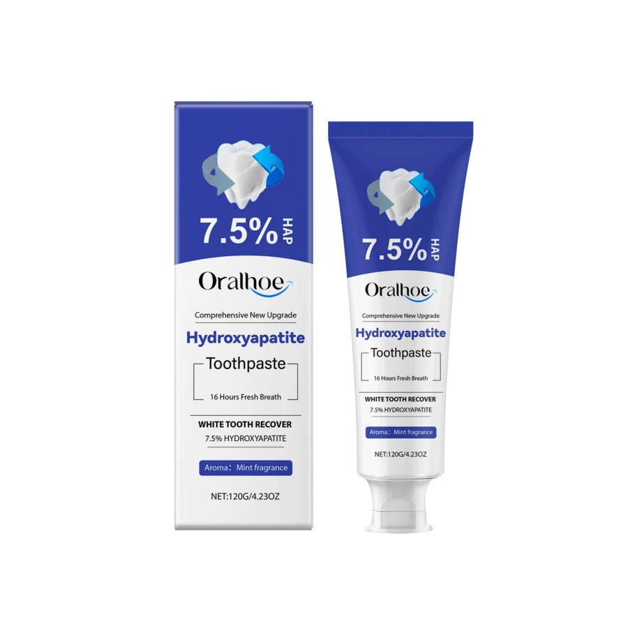 Pasta Dental Blanqueadora Oralhoe, Protección Suave para las Encías, Elimina Manchas y Placa, Refresca el Aliento, Pasta Dental para Limpieza de Dientes RPKV - 1 - Ver 1
