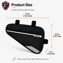 MERXC Brand Bicycle Triangle Bag, Large Capacity Front Frame Storage Bag, Tool Storage Pouch, Compatible With Mountain Bike, Road Bike And MTB - Multicolor - View 2