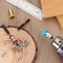 6-Piece Drill Bit Set With Magnetic Screw Ring And Drill Bit, Universal Magnetized Drill Bit Ring, Strong Magnetic Anti Slip Screw Fixing Ring, Suitable For Hexagonal Screwdriver And Electric Drill, DIY Daily Maintenance - Multicolor - View 7