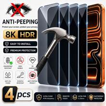 CASECOPS 4 قطع واقي شاشة زجاجي مع أداة تنظيف الشاشة، متوافق تمامًا مع 18 Pro Max/18 Pro/18/17 Pro Max/17 Pro/17 Air/17e/17-X Series، إلخ. زجاج مقسى 9H تغطية كاملة، دعم سلس لميزة الجزيرة الديناميكية. 8K HDR، مضاد للتجسس، مضاد للخدش، مضاد للبصمات، صديق للحافظة، قوي ولا ينكسر بسهولة، ملمس ناعم وحريري واستجابة لمس سريعة للغاية - 4 قطع - مشاهدة 16