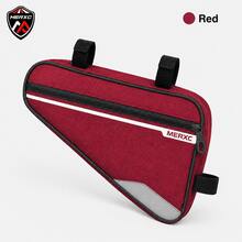 MERXC Brand Bicycle Triangle Bag, Large Capacity Front Frame Storage Bag, Tool Storage Pouch, Compatible With Mountain Bike, Road Bike And MTB - Multicolor - View 9