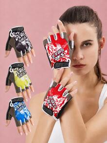 Lightweight, Breathable, And Non-Slip Fitness Gloves Suitable For The Gym, Cycling, And Various Types Of Training; Ultra-Lightweight Design, Unisex. - Multicolor - View 5