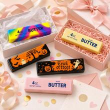 Butter Stick Slow Rebound Squeeze Toy, Soft Compressible Halloween Pattern Stress Relief Toy, Office Desk Decompression Small Toy, Birthday Holiday Party Gift - Multicolor - View 3