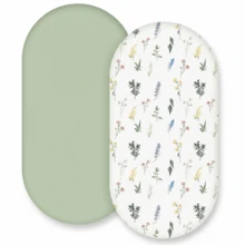 2pcs/Set Sprei Kasur Bayi, Sprei Kasur Bayi Katun Murni, Cocok untuk Bayi Perempuan dan Laki-laki, Perlengkapan Tidur Bayi Netral yang Lembut dan Bernapas - MultiWarna - View 11