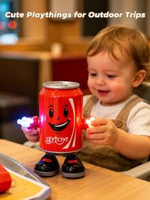 Enlightenment Toy, Built-In Battery + USB Cable Included, Interactive Dancing Toy With Music, Suitable For Children 2 Years And Older, Music And Stunt Performance Design, Ideal Gift For Boys And Girls For Birthdays, Holidays Or Christmas, Musical Dancing Crawling Baby Toy - Multicolor - View 7