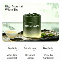 Premium Car Cologne Jasmine Solid Fragrance Balm, Long-Lasting Light Scent - Multicolor - View 9