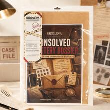 لعبة ألغاز RIDDLEVA Cold Case Unsolved Mystery، لعبة تحقيق جنائي استنتاجية غامرة، ملفات قضية للتحقيق والبحث عن الأدلة، لعبة طاولة تفاعلية مشوقة للحفلات، مناسبة للمبتدئين - متعدد الألوان - مشاهدة 7