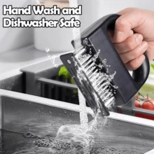 1PC Multi-Purpose Stainless Steel Manual 48-Needle Meat Tenderizer, Ergonomic Non-Slip Handle, Home Kitchen Meat Tenderizing Tool, Suitable For Beef, Chicken, Fish, Quickly Breaks Down Meat Fibers, Fully Absorbs Flavor And Improves Meat Texture, Efficient Perforation Design, Durable And Resistant To Needle Breakage, Essential For Daily Home Cooking, Professional Chef Commercial Meat Tenderizer Accessory, Specialized Kitchen Tool For Western Steak Marinating And Pre-Treatment - Multicolor - View 12
