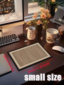 1pc Retro Chessboard Border Pattern Kitchen Mat, 3.5 Mm Soft Rubber That Absorbs Water And Is Easy To Clean. Suitable For Corridors, Bathrooms, Living Rooms, Outdoor Door Mats, And Toilets. Useable Throughout The Year And For Various Holidays. - Multicolor - View 11