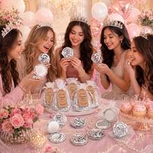 1/3/5/10/20 مجموعة مرايا، مرايا مكياج، مرايا قابلة للطي محمولة، مرايا إصلاح مكياج للفتيات، مرايا صغيرة محمولة قائمة على المكتب - مشاهدة 6