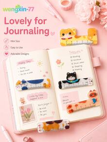 5pcs Cute Mini Rulers 5cm Pocket Rulers, Portable Measuring Tools, Student Stationery Gifts - Multiple Styles - View 5