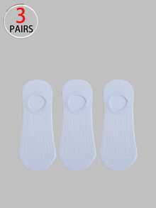 Women's Invisible Socks Suitable For Daily Wear - White - View 5