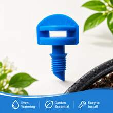 Garden Irrigation Sprinkler, Misting Nozzle, Plastic Material, Suitable For Farm, Gardening, Agricultural Irrigation Spray, Misting Spray And Other Scenarios - A - View 5