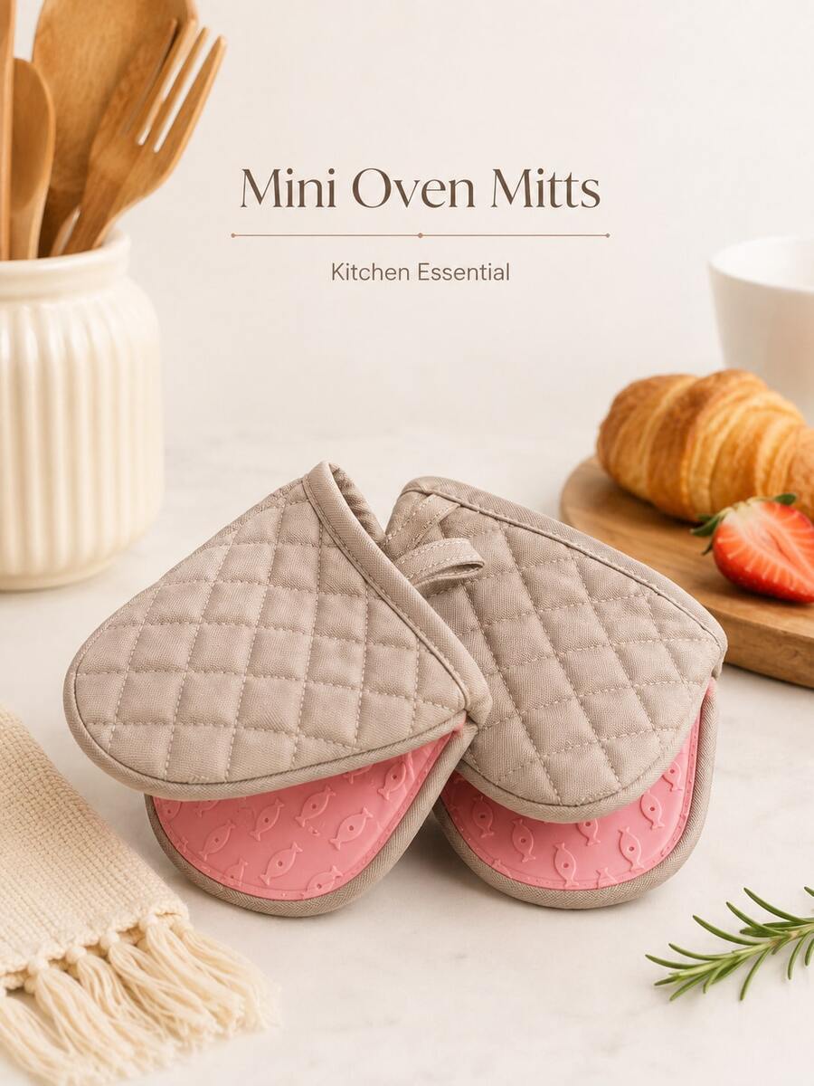 OBOVAY Heat Resistant Silicone Trivet Mats With Sleeve, Multipurpose Pot Holder And Pan Handle Cover, Thickened Non-Slip Hot Pads For Kitchen Counter, Microwave, Oven, Baking, Cookware And Hot Dish Heat Protection