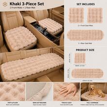 2026 Thickened Upgraded Car Pet Seat Cover, Single Piece/Set Available, Fits Most Car Models, Soft And Comfortable Seat Protection - Black - View 12