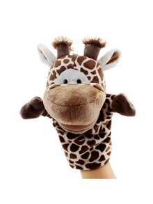 Hand Puppet Toy For Storytelling And Role Play, Cartoon Animal Hand Puppet With Movable Mouth, Parent-Child Interactive Toy - Multicolor - View 9