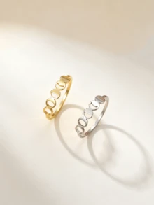 LIKGREAT 1pc Moon Phase Ring Stainless Steel Witch Amulet Finger Ring Fashion Starry Sky Jewelry Women Birthday Gift - Fashion Series - View 2