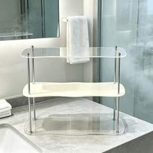 1pc Acrylic Practical Storage Rack, Multi-Functional Tiered Organizer For Aromatherapy, Fragrance, Collectibles, Drinkware - Easy Installation, Floor-Standing Display Stand - Multicolor - View 2