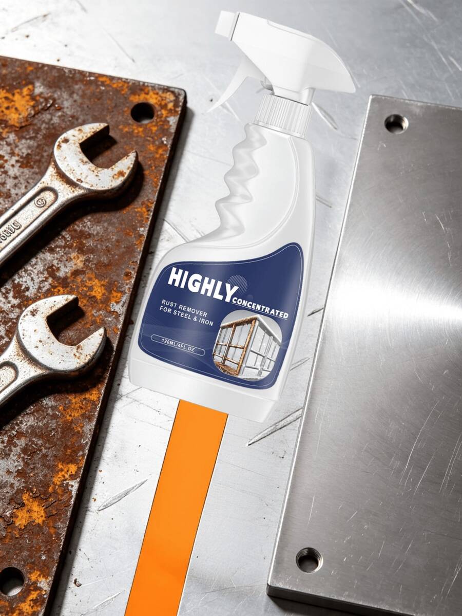 Steel Rust Remover, Stainless Steel Metal Surface Rust Removal & Care, Hardware Steel Rust Cleaning Agent