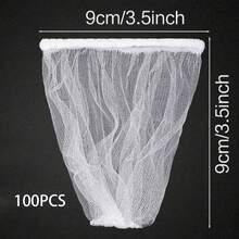 100個/300個一次性網狀水槽濾袋，防漏排水袋，適用於廚房水槽、蔬菜與洗碗盆，家用排水過濾網，可用於地板排水口與泳池清潔用品 - 彩色 - 查看 13