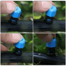 Drip Irrigation Micro Nozzle, Adjustable Water Flow Nozzle, High-Quality Plastic Material, Drip Irrigation Micro Nozzle, Used In Watering Systems For Lawns And Courtyards - A - View 7