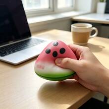 > Watermelon Squeeze Toy, Realistic Slow Rising Fidget Toy, Soft Stress Relief Ball For Anxiety, Cute Desk Decor For Office Home Party, Gift For Teens Adults - Multicolor - View 9
