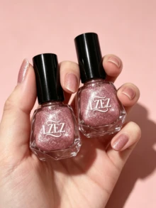 Set Kutek Kuku Berbasis Air LZEZ yang Dapat Dikupas, 2 Botol Masing-masing 8ml, Kutek Kuku Cepat Kering, Kit Manikur DIY - MultiWarna - View 29