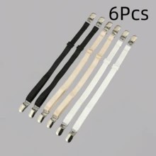 2/4/6Pcs Detachable Bra Straps, Adjustable Bra Straps, Elastic Non-Slip Bra Straps, Women's Lingerie And Lingerie Accessories - Multicolor - View 13
