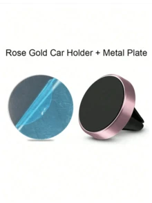 1pc Universal Car Phone Holder, Air Vent Mount, Supports GPS Navigation, Compatible With IPhone And Android Phones, Suitable As Birthday Gift For Family And Friends, Summer Air Vent Phone Holder, Car Accessories - Multicolor - View 11
